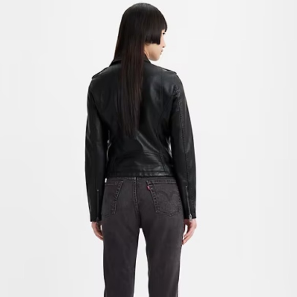 Levi’s leather jacket size L NWOT - Picture 4 of 6